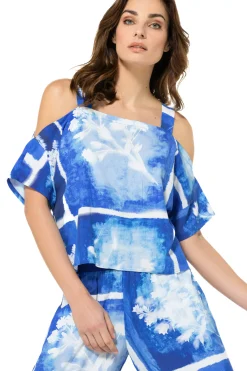 Caroline Biss Tops*3665-29 / Zomerse Rechte Top